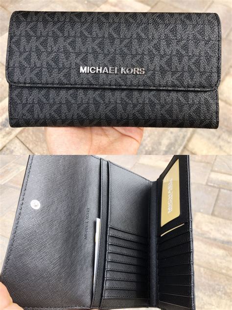 black michael kors wallet amazon|michael kors wallets black friday.